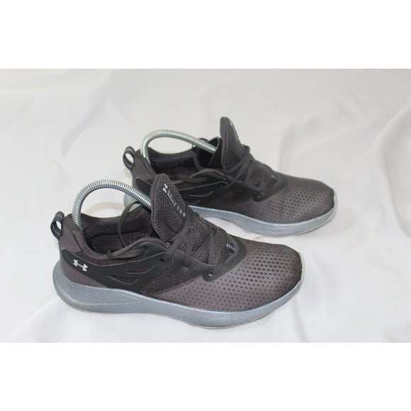 Under Armour Womens Charged Breathe Lace Black Running Shoes Size 8.5 - Picture 1 of 6